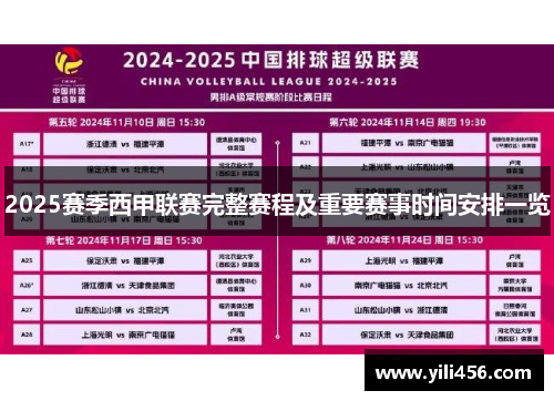 2025赛季西甲联赛完整赛程及重要赛事时间安排一览